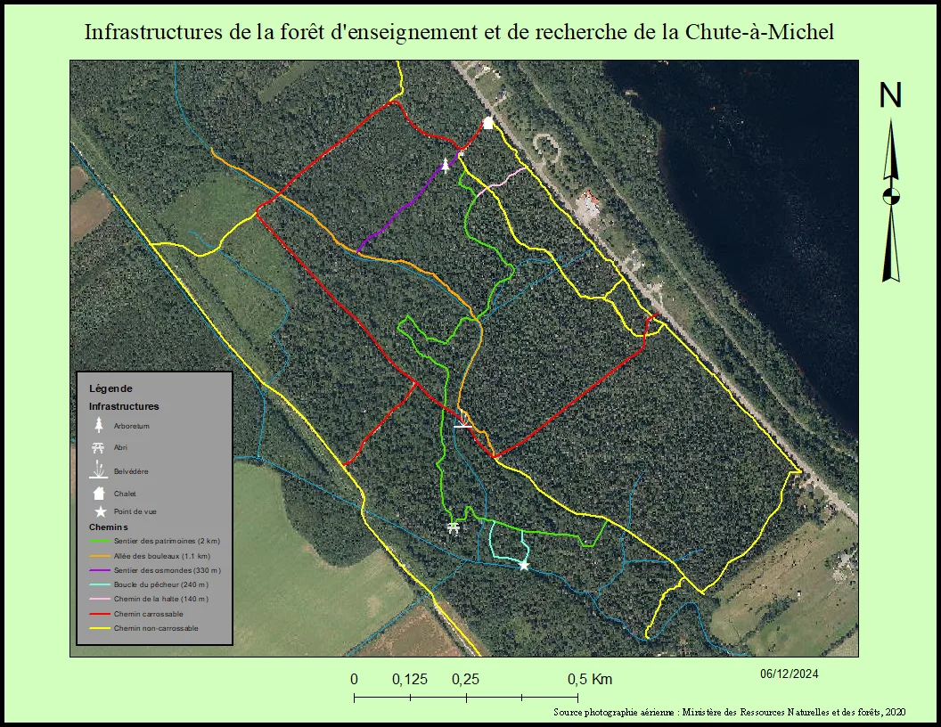 Carte Sentiers à Télécharger 